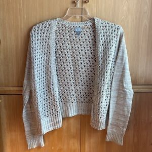 Converse knitted cardigan